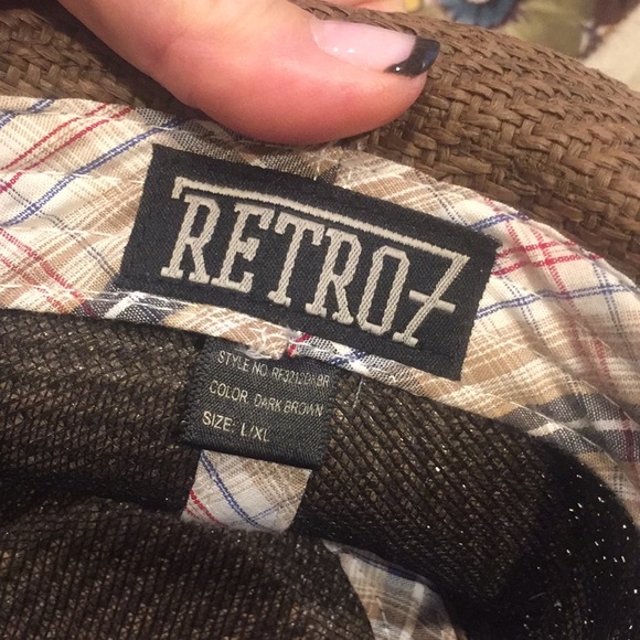 Retro 7 Fedora style hat 100% paper China - Picture 6 of 12